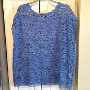 Skye's The Limit Crochet Cover-up Size 1X